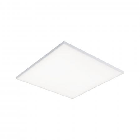 Flaches rahmenloses dimmbares LED Panel für die Decke 595x 595mm 34W Weiß matt Paulmann 79822