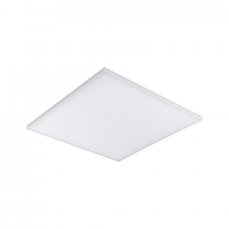 Flaches rahmenloses dimmbares LED Panel für die Decke 595x 595mm 34W Weiß matt Paulmann 79822