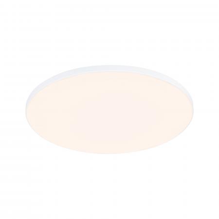 Paulmann 79946 VariFit LED Einbaupanel Veluna Edge schlicht Spritzwasser geschützt rund 200mm warmweiß Weiß dimmbar
