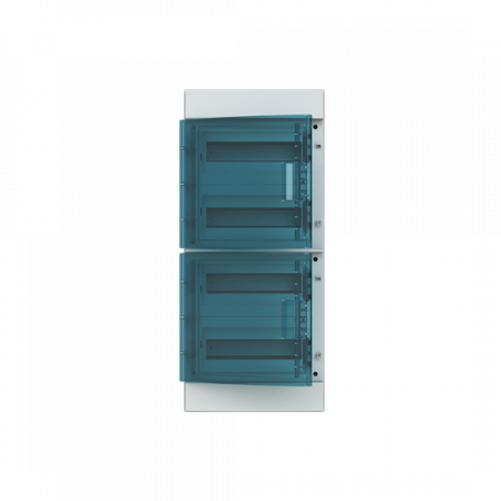 ABB STRIEBEL & JOHN M65W448TN3 Stromkreisverteiler, Aufputz, 4x12 Platzeinheiten Schutzklasse II, Schutzart IP65, IK 09