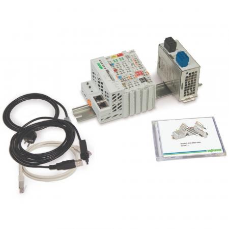 WAGO KNX-Starter-Kit 2 51220618 Gebäudeautomation Set mit Controller Software und Modulen