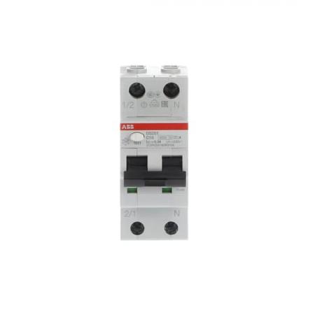 ABB DS201 C10 A300 FI/LS-Schalter 6kA, 1P+N, Typ A, C 10, 300mA
