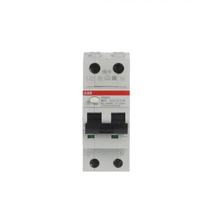 ABB DS201 B10 A10 FI/LS-Schalter 6kA, 1P+N, Typ A, B 10, 10mA