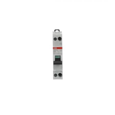 ABB SN201 M-C6 Sicherungsautomat C-Char., 10 kA, 6 A, 1P+N Neutralleiter rechts