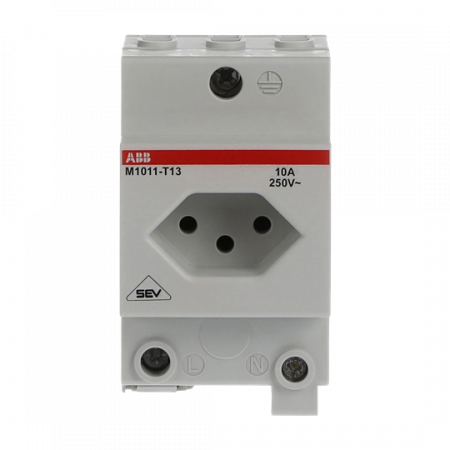 ABB M1011-T13 Modulare Steckdose schweizer Standard T13 10 A