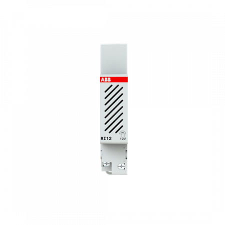 ABB RI12 Klingel 12 V AC, 50/60 Hz für Hutschiene, diskontinuierlicher Betrieb
