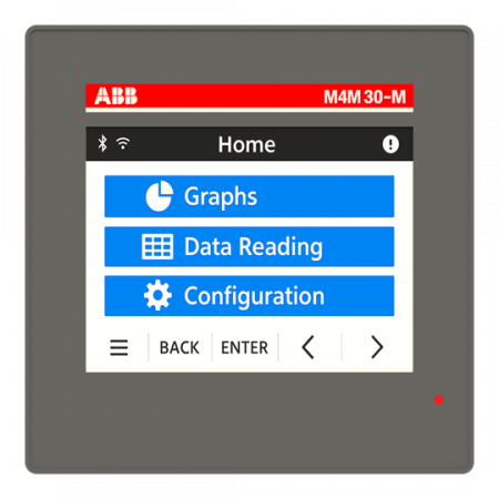 ABB M4M 30-M ETHERNET Netzanalysegerät MID, Modbus TCP, Umfassende Funktionen