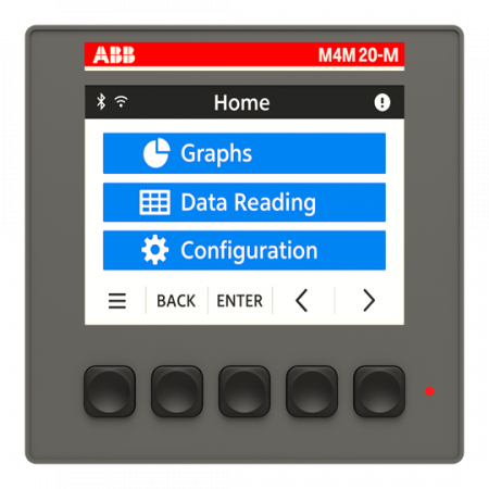 ABB M4M 20-M ETHERNET Netzanalysegerät MID, Modbus TCP, Basis-Funktionen