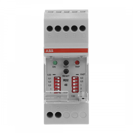 ABB RD2-48 Differenzstromrelais 48-150V AC/DC 48-150 V AC/DC
