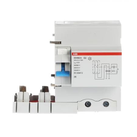 ABB DDA802 A-100/0.3 FI-Block für S802 2P Typ A 100A 300mA