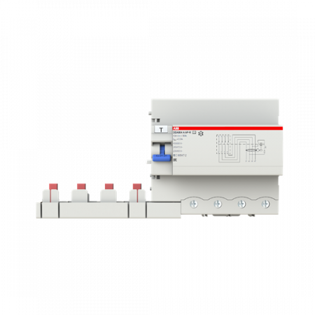 ABB DDA804A-100/0.03 APR DDA804A-100/0, 03 AP-R FI-Block für S804 4P Typ A 100A 30mA kurzzeitverzögert