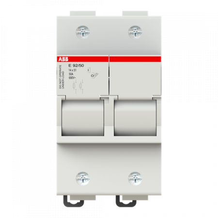 ABB E 92/50 Sicherungs-Trennschalter für 14 x 51 mm Sicherungen