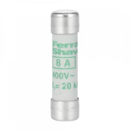 ABB E 9F8 AM8 Zylindrische Sicherung 8A, 8,5 x 31,5mm