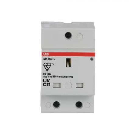 ABB M1363-L Modulare Steckdose britscher Standard mit Kontrollleuchte
