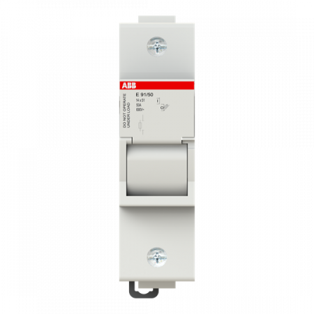 ABB E 91/50 Sicherungs-Trennschalter für 14 x 51 mm Sicherungen