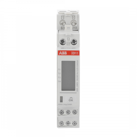 ABB D11 15-M 40 MODBUS Wechselstromzähler 40A, Modbus RTU, MID, 1DO+1DI