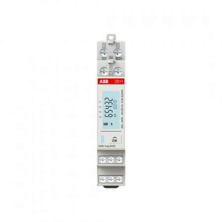ABB D11 15-M 40 MBUS Wechselstromzähler 40A, Mbus, MID, 1DO+1DI