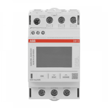 ABB D13 15-M 65 Drehstromzähler 65A, MID, 1DO+1DI