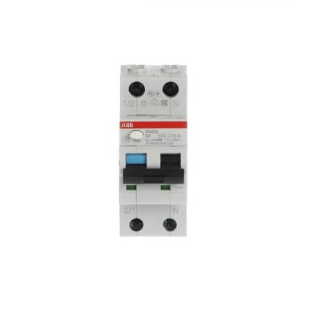 ABB DS201 C2 A30 FI/LS-Schalter 6kA, 1P+N, Typ A, C 2, 30mA