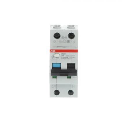 ABB DS201 C16 A30 FI/LS-Schalter 6kA, 1P+N, Typ A, C 16, 30mA
