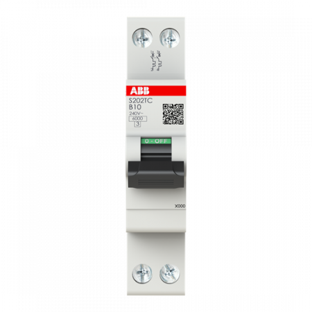 ABB S202TC-B10 Sicherungsautomat    2P - 10 A - B(230 V) 6 kA