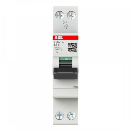 ABB S202TC-B16 Sicherungsautomat    2P - 16 A - B(230 V) 6 kA
