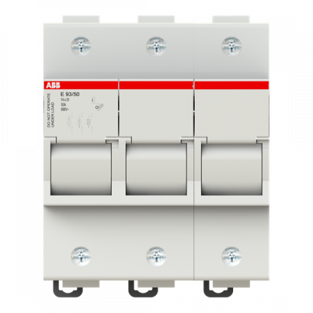 ABB E 93/50 Sicherungs-Trennschalter für 14 x 51 mm Sicherungen
