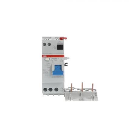 ABB DDA203 A-25/0.3 FI-Block für S203/S303 3P, Typ A, 25A, 300mA