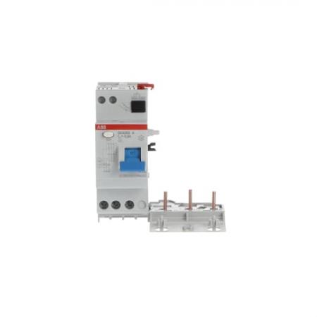 ABB DDA203 A-25/0.5 FI-Block für S203/S303 3P, Typ A, 25A, 500mA
