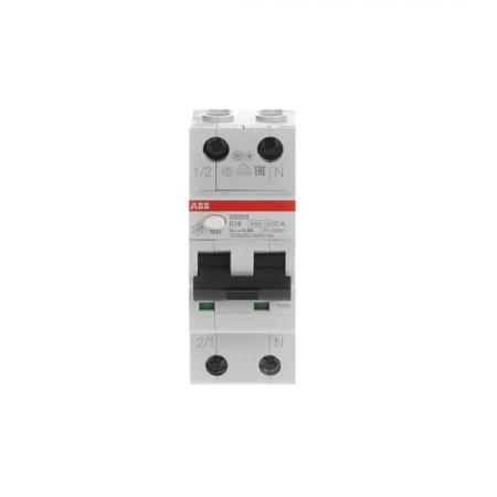ABB DS201 C16 A300 FI/LS-Schalter 6kA, 1P+N, Typ A, C 16, 300mA