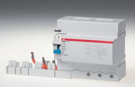 ABB DDA803 A S-63/1 FI-Block (RCU) Typ A 3P 63 A 1000 mA selektiv für HLS (HPMCB) S803 3P