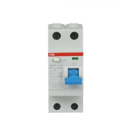 ABB F202 F-25/0.03 FI-Schalter 2P, Type F, 25A, 30mA