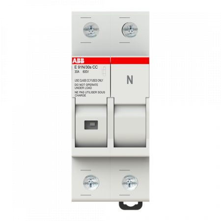 ABB E 91N/30s CC Sicherungshalter 1P+N, In=30A mit Sicherungsbruchanzeige