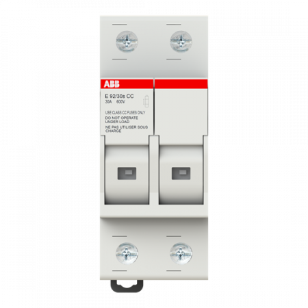ABB E 92/30s CC Sicherungshalter 2P, In=30A mit Sicherungsbruchanzeige