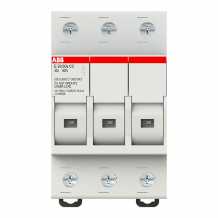 ABB E 93/30s CC Sicherungshalter 3P, In=30A mit Sicherungsbruchanzeige