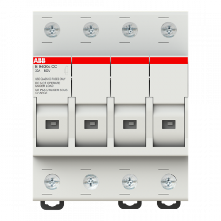 ABB E 94/30s CC Sicherungshalter 4P, In=30A mit Sicherungsbruchanzeige