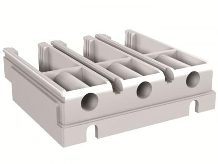 ABB ADP MONT. FIXED TERM. x PF XT4 3p Adapter für Unterteil, steckbar ausfahrbar, 3polig Zubehör für XT4