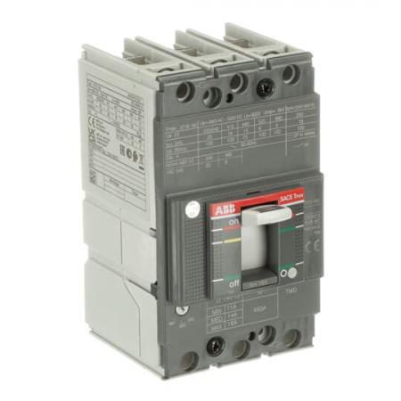 ABB XT1B 160 TMD 16-450 3p F F Kompaktleistungsschalter Tmax XT1 mit vorderseitigen Anschlüssen, 3polig