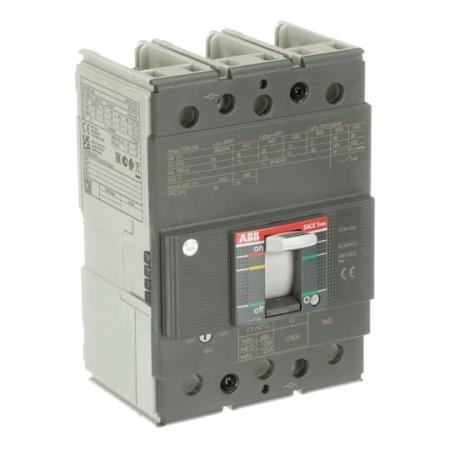 ABB XT3N 250 TMD 125-1250 3p F F Kompaktleistungsschalter Tmax XT3 mit vorderseitigen Anschlüssen, 3polig