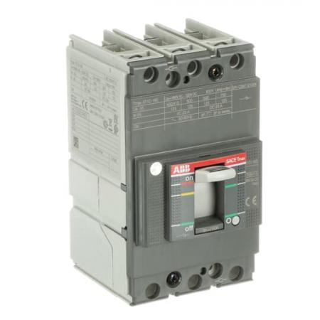 ABB XT1D 160 3p F F Kompaktlasttrennschalter Tmax XT1D mit vorderseitigen Anschlüssen, 3polig