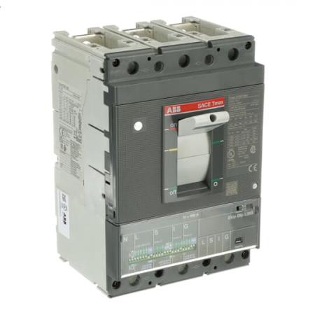 ABB XT5H 400 Ekip Dip LSIG 400 3p FF UL/CSA Kompaktleistungsschalter Tmax XT5 mit vorderseitigen Anschlüssen, 3polig
