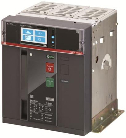 ABB E2.2H/E9 1250 Ekip Hi-Touch LSIG 3p FHR Offener Leistungsschalter Emax2 rückseitig waagerechte Flachanschlüsse In=1250 A 3P 900 V Version F
