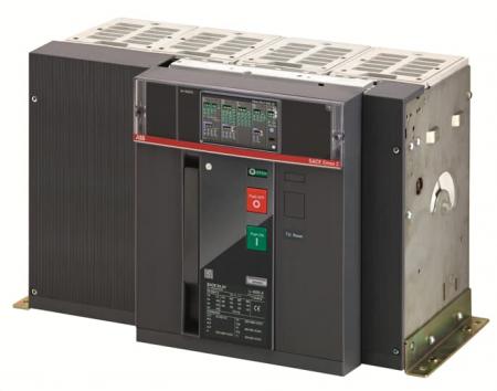 ABB E4.2S/E9 3200 Ekip Dip LSI 4p FHR Offener Leistungsschalter Emax2 rückseitig waagerechte Flachanschlüsse In=3200 A 4P 900 V Version F