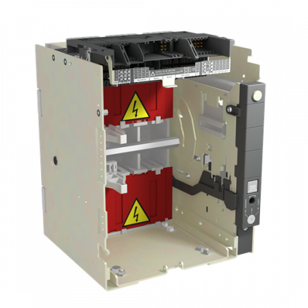 ABB XT7-XT7M W FP 4p HR/VR IEC/UL Unterteil mit rückseitig orientierbaren Anschlüssen, 4polig Zubehör für XT7 und XT7M
