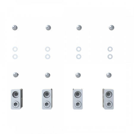 ABB KIT FC CuAl 2x120...240mm2 XT6 4pcs Anschlüsse Kupfer/Alu-Kabel Zubehör für XT6
