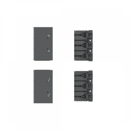 ABB HTC_BS with back shield XT5 3p Anschlussabdeckungen, hoch, nur für rückseitigen Anschluss, 3polig Zubehör für XT5