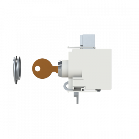 ABB KLC XT5-XT6 KE.LO. RONIS EQ.B 1228 OPxB Schlüsselverriegelung in AUS-Position, Ronis Schlüssel Typ B Zubehör für XT5 und XT6