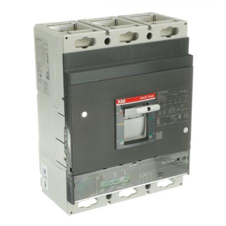 ABB XT6N 800 Ekip Dip LSI In600 3p FF UL/CSA Kompaktleistungsschalter Tmax XT6 mit vorderseitigen Anschlüssen, 3polig
