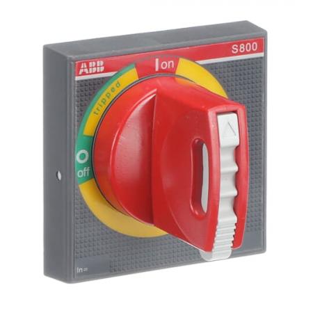 ABB RHE_H_EM S800 TRA.ROT.HANDLE EME.ABB-CMC Drehhebel Rot für die Türmontage