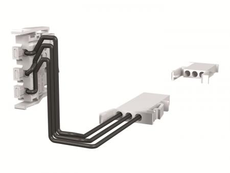 ABB AUX-C 2Q+2SY+1S51 250Vac/dc XT2-XT4 W 2 Meldekontakte und 2 Ausgelöstmeldung, verdrahtet, ausfahrbar Zubehör für XT2 und XT4